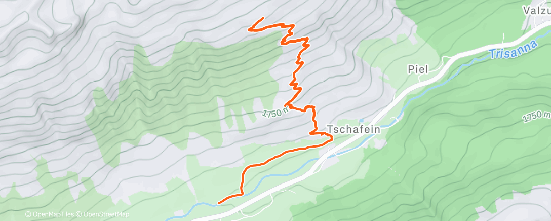 Map of the activity, Adamsberg