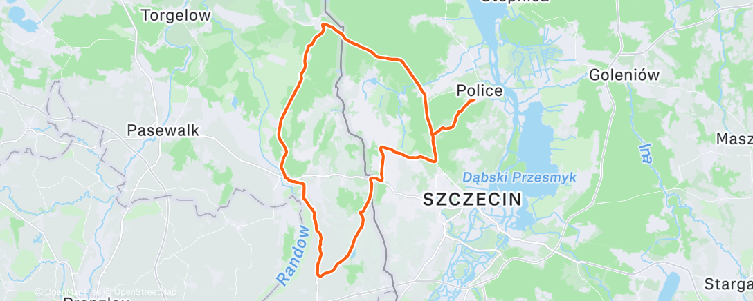 Map of the activity, BNR Team Ride - to będzie dobry sezon 💚
