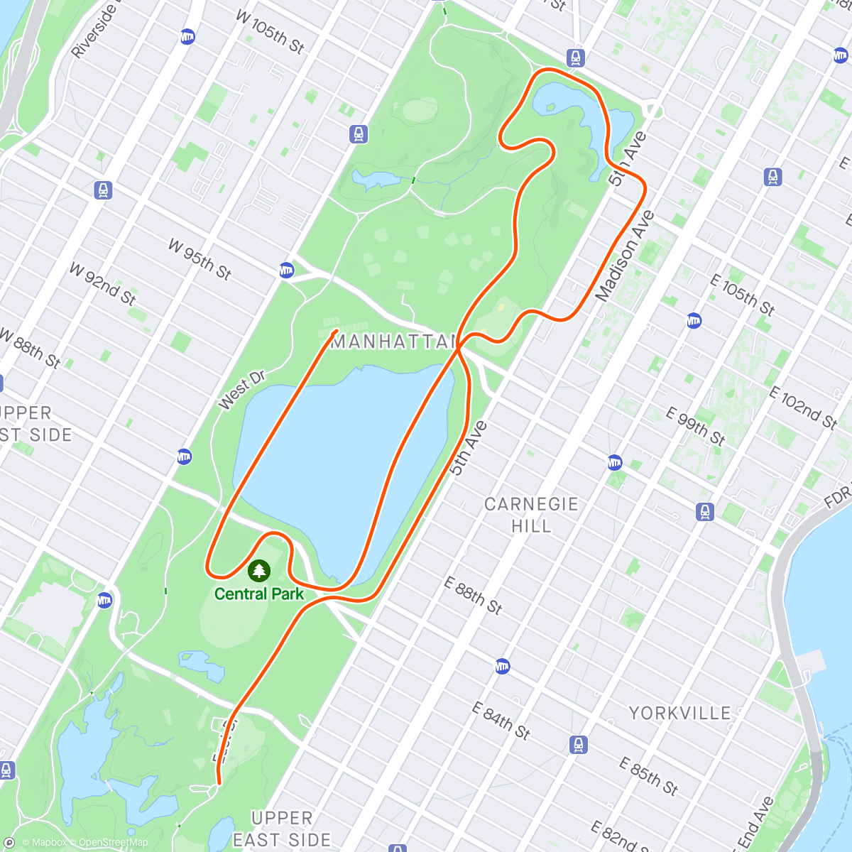 Map of the activity, Zwift - Just The Basics in New York