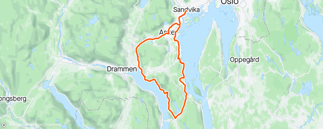 Map of the activity, Klokkarstua med Gåping