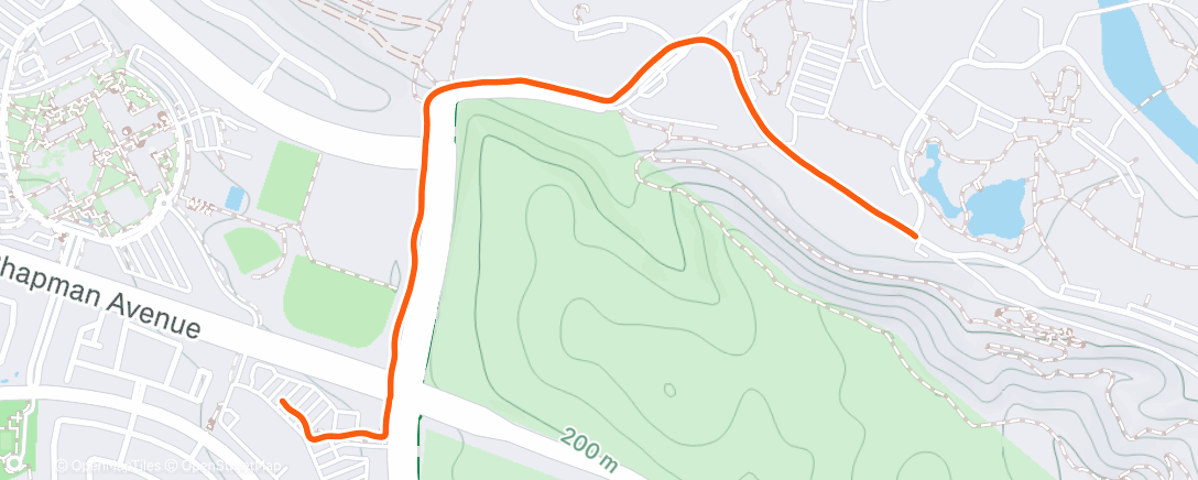 Map of the activity, Warm-up