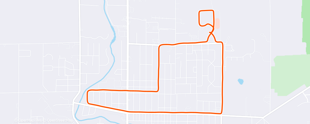 Map of the activity, Slippery