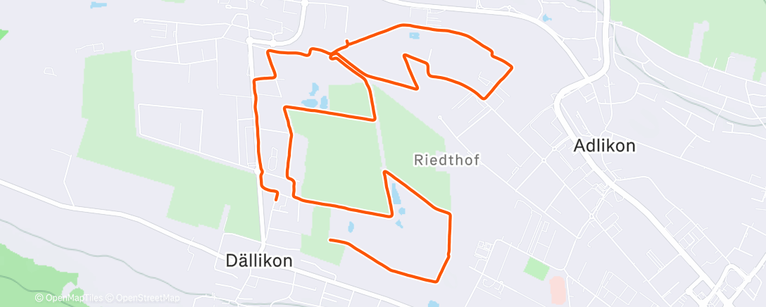 Map of the activity, Feldrunde