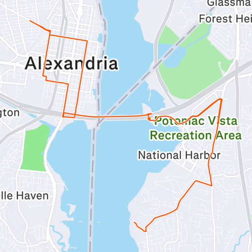Rosemont to Fort Foote Park, MD and back 26.9 km Road Cycling Route on Strava