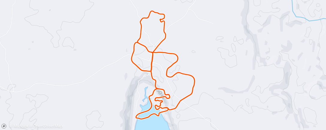 Map of the activity, Zwift - Group Ride: GRIT Easy Ride (B) on Neon Flats in Makuri Islands