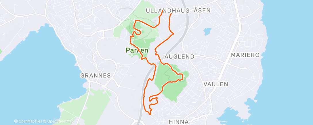 Map of the activity, Markå❄️