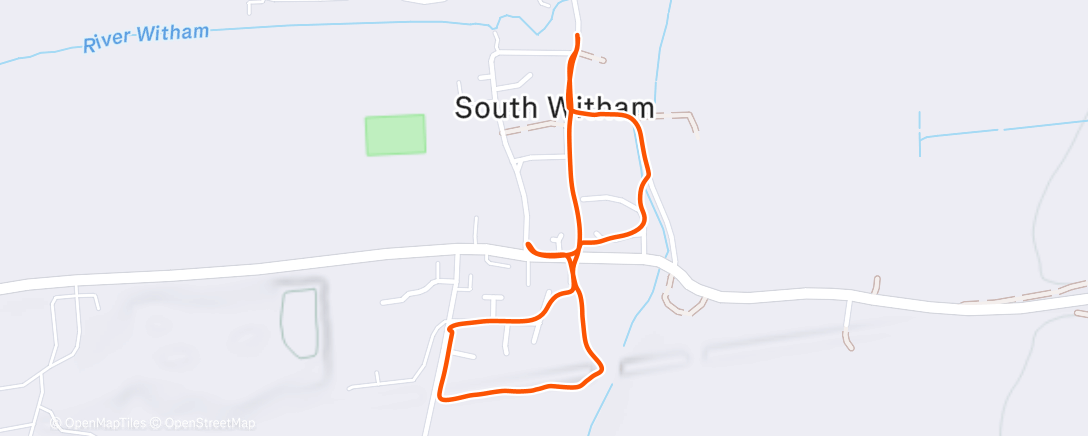 Map of the activity, Over the Embankment #2025/177