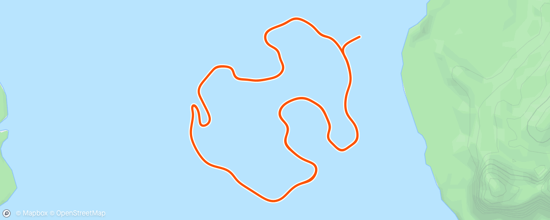 Map of the activity, Zwift - 02. Endurance Escalator [Lite] in Watopia