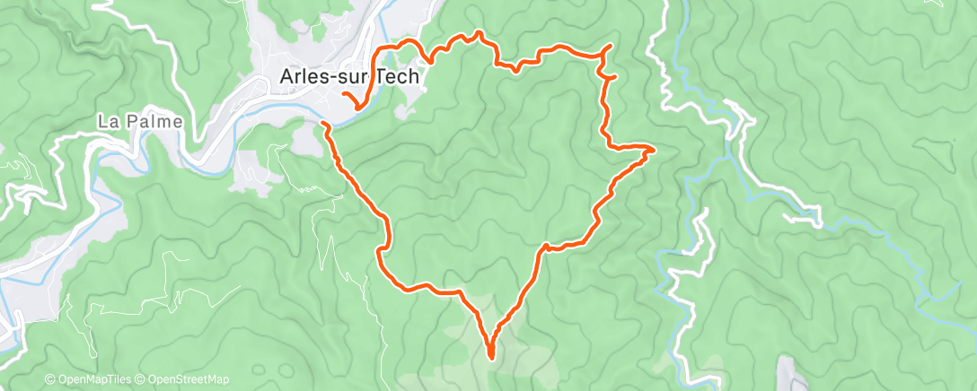 Map of the activity, Belle sortie avec les couz 🏔️❄️