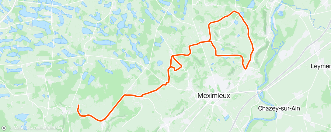 Карта физической активности (Sortie vélo avec Patoune)