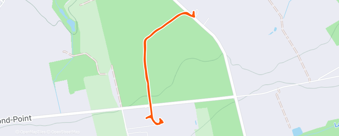 Карта физической активности (Abdij van Scourmont)