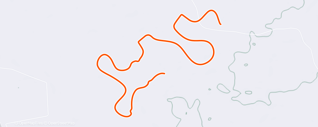 Map of the activity, MyWhoosh - Silent Dunes