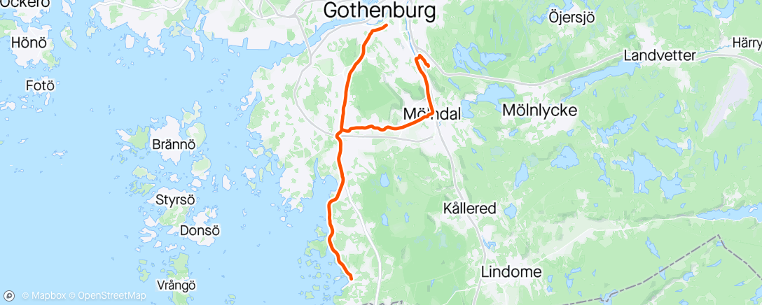 Mapa da atividade, Lördagsskidan