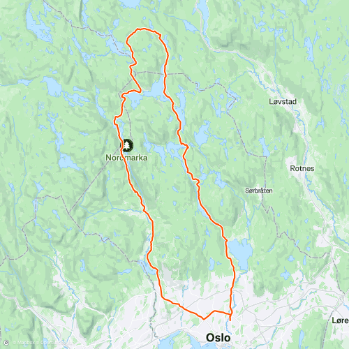 Nordmarka - Katnosa Classic/ Ring 6 | 73.1 km Cycling Route on Strava