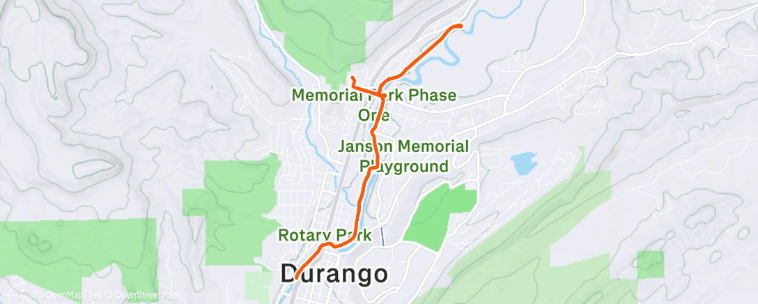 Map of the activity, EZ