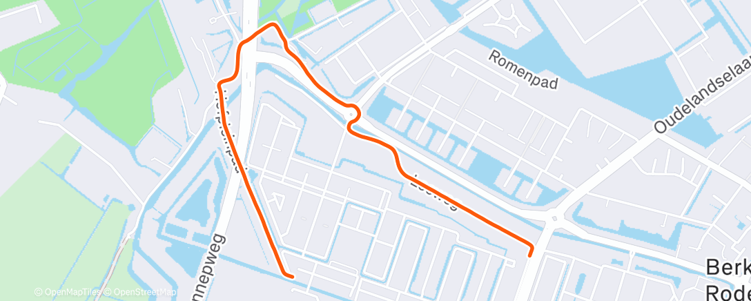 Map of the activity, starten met hardlopen poging 2