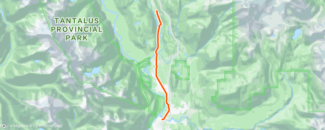 Map of the activity, Morning Ride