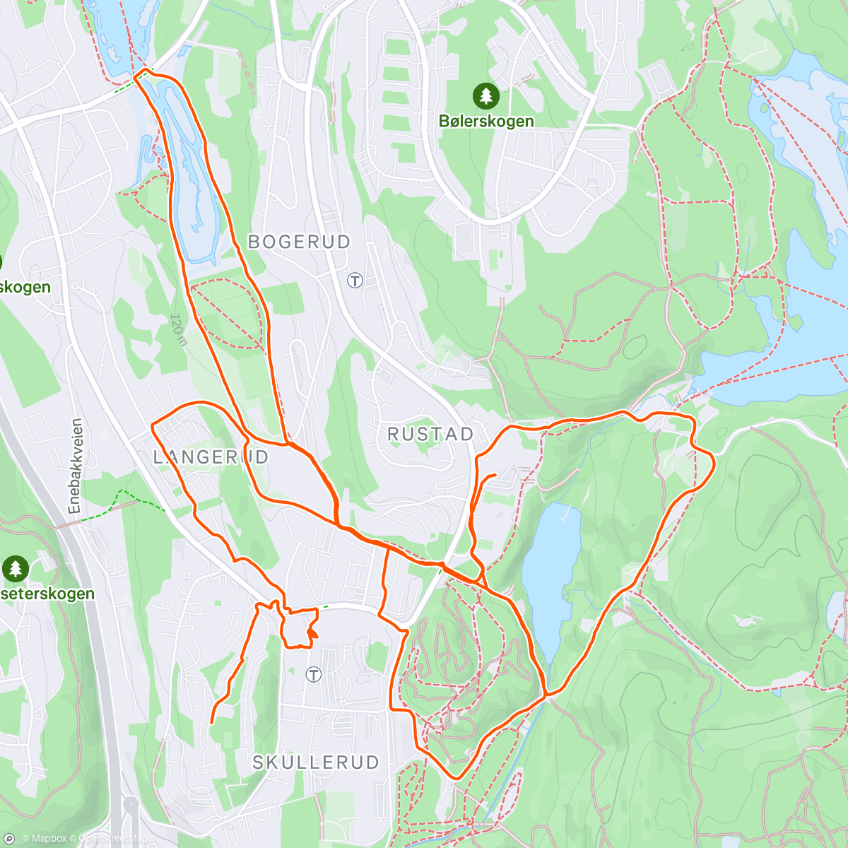 Map of the activity, Trill etter levering 🙏☀️🍂