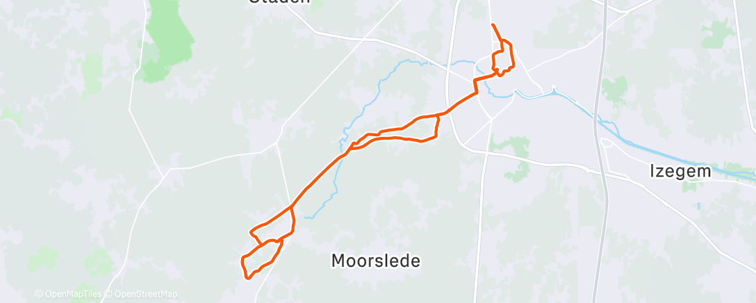 Map of the activity, MSKA