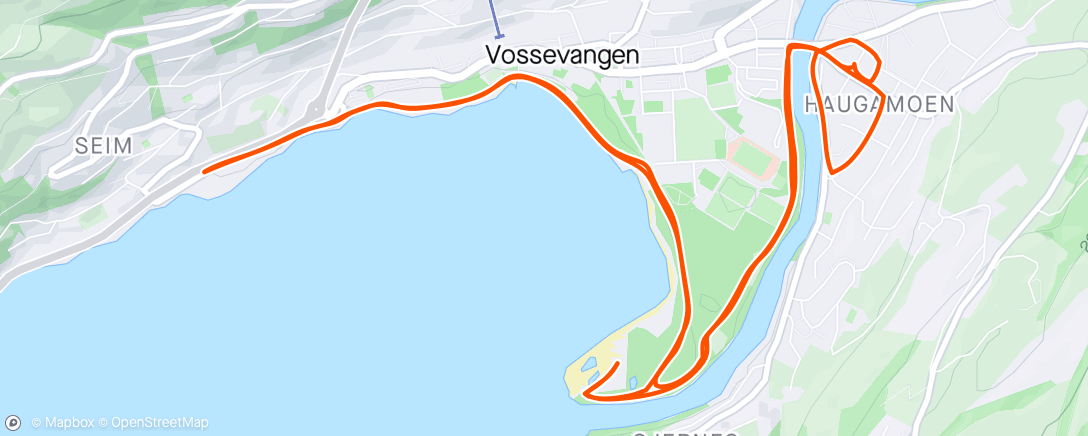 Map of the activity, 🏃‍♀️