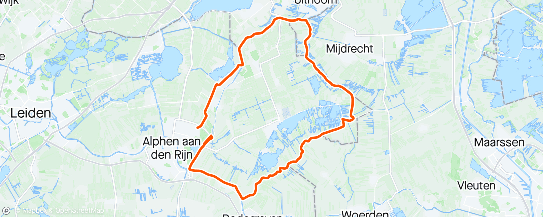 Kaart van de activiteit “50 KM in Z2”