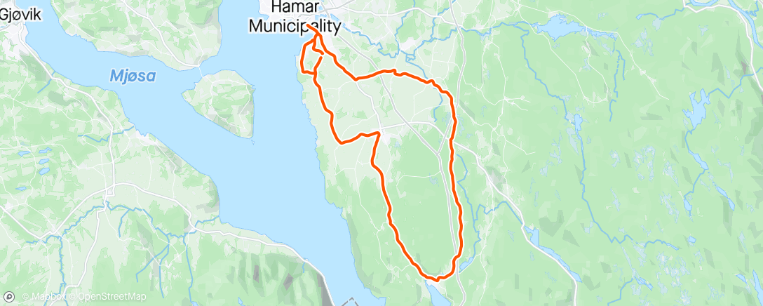 Mapa de la actividad, Tur med gutta