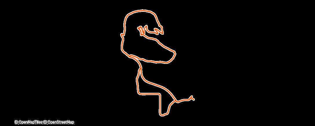 Map of the activity, 🎄 Hiking 🎅 Deem 🎅 Hills 🎄