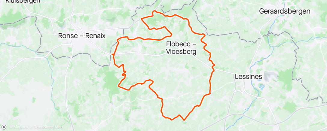 Map of the activity, Fully Hardtail Modus