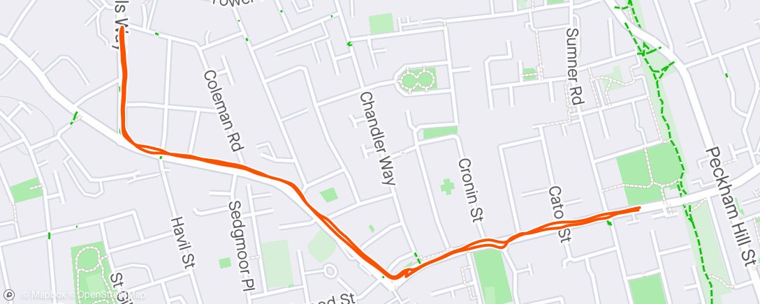 Kaart van de activiteit “To London Marathon 🥹🫂”