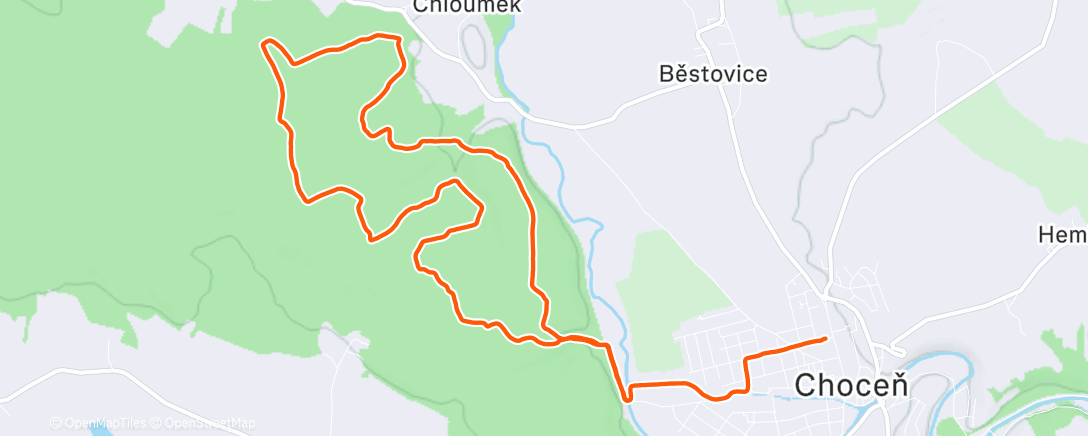 Map of the activity, HOA 28