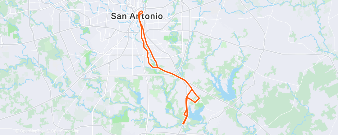 Карта физической активности (FWB Ride)