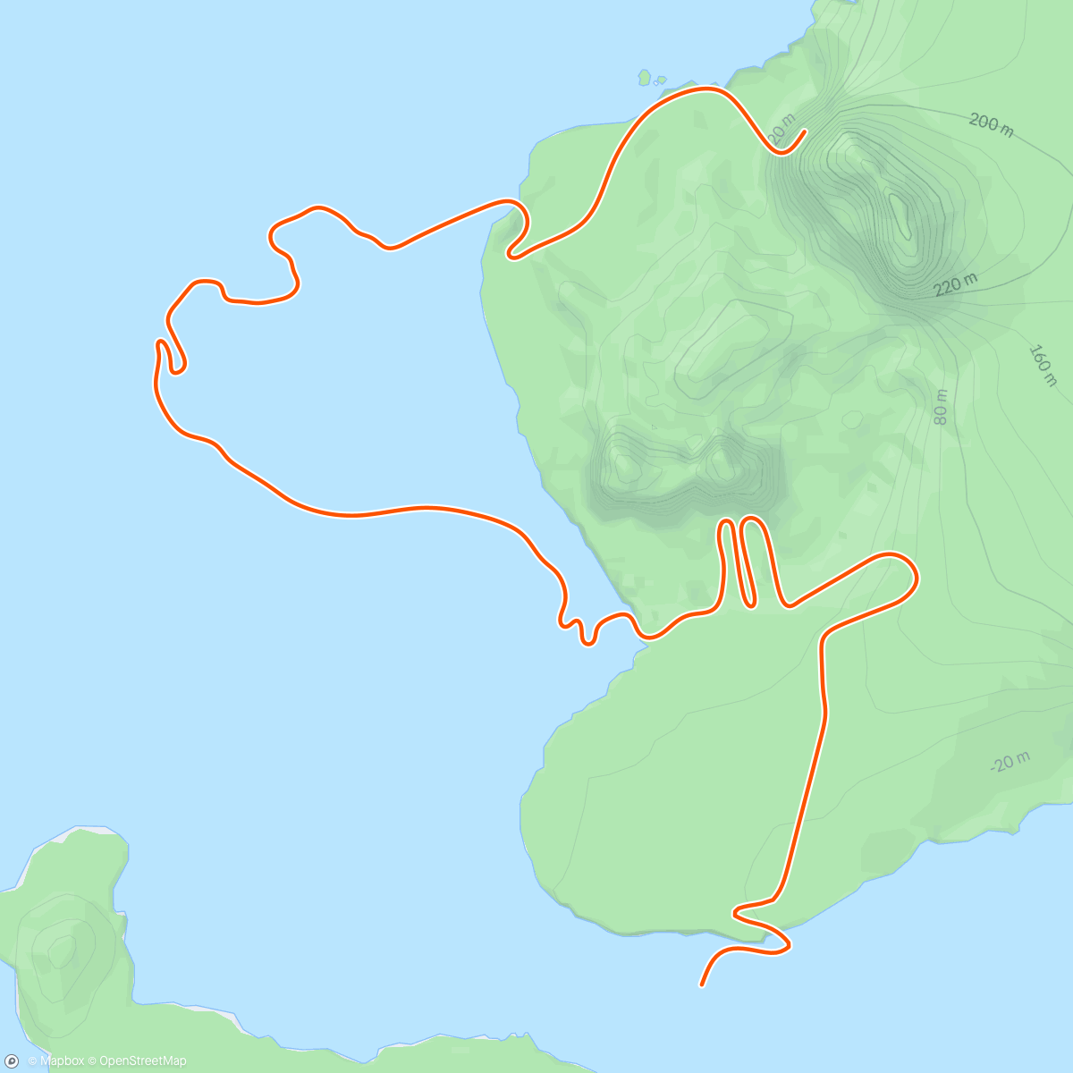 Map of the activity, Zwift - Pacer Group Ride in Watopia