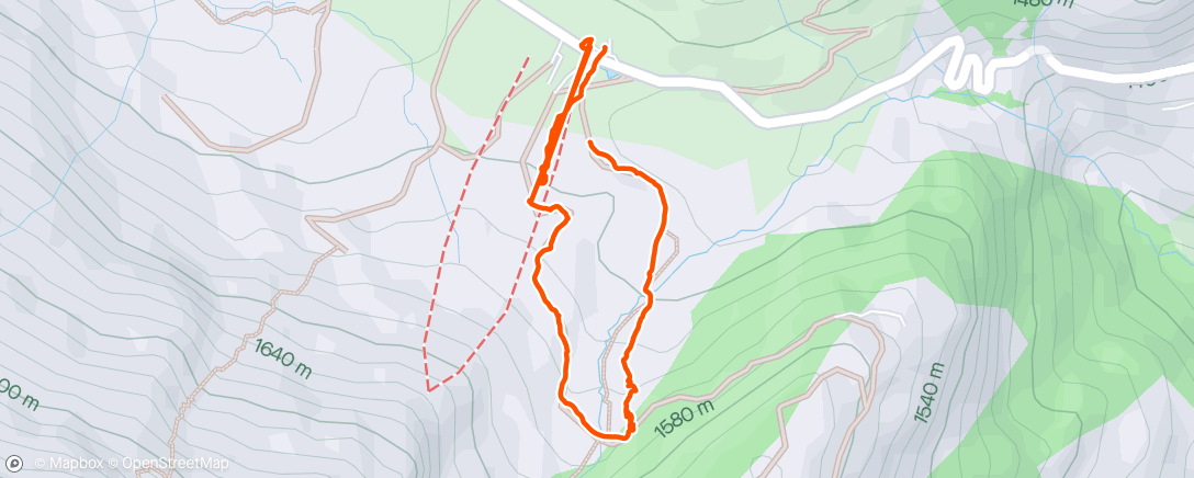 Map of the activity, Le plateau au sommet du col des Aravis enneigé, le bonheur à l'état pur ! 🤩☃️🏔☃️🤩 (Balade et luge pour le gamin 🥰)