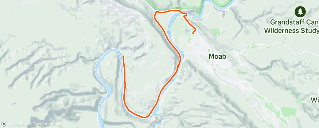 Map of the activity, Morning Ride