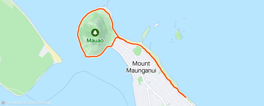 Map of the activity, Buggy run round the mount