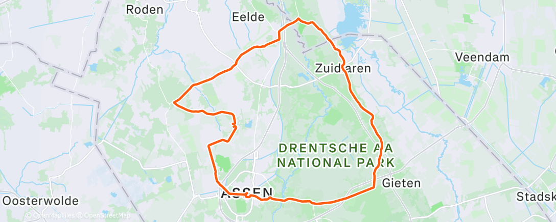 Map of the activity, Ochtendrit