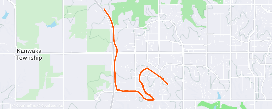 Карта физической активности (A couple hours)