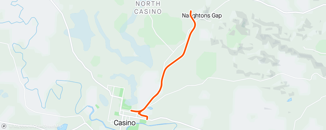 Kaart van de activiteit “Casino Rail Trail again”