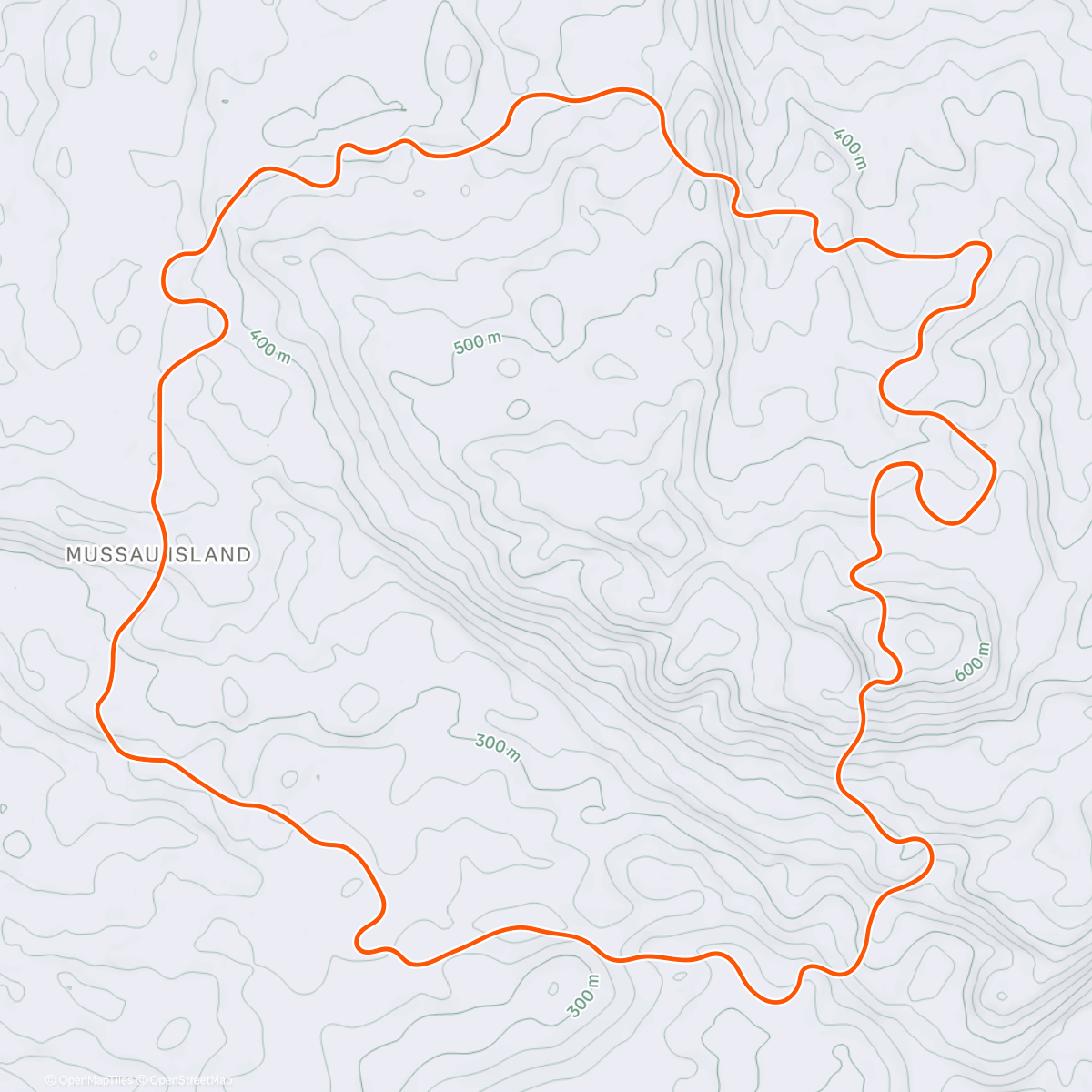 Map of the activity, TrainingPeaks Virtual - Workout: Beginn gezielte KA (kurz mit Entlastung belasten)