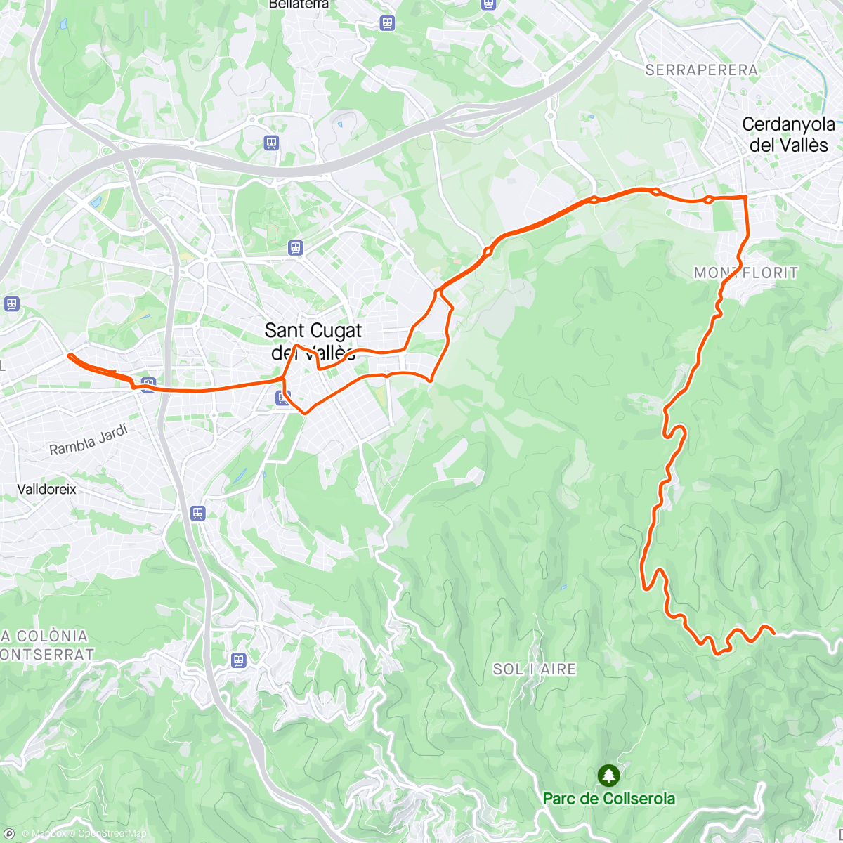Map of the activity, Evening Ride_FORAT AGAIN🚴‍♂️🚴‍♀️