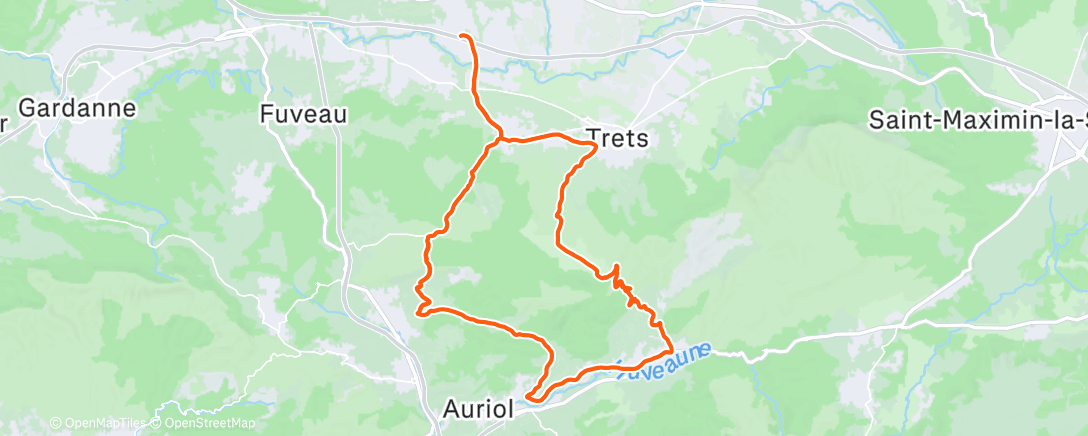 Карта физической активности (Tests lactate avec Baptou Training)