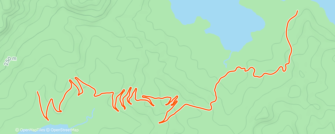 Map of the activity, Zwift - Road to Sky in Watopia