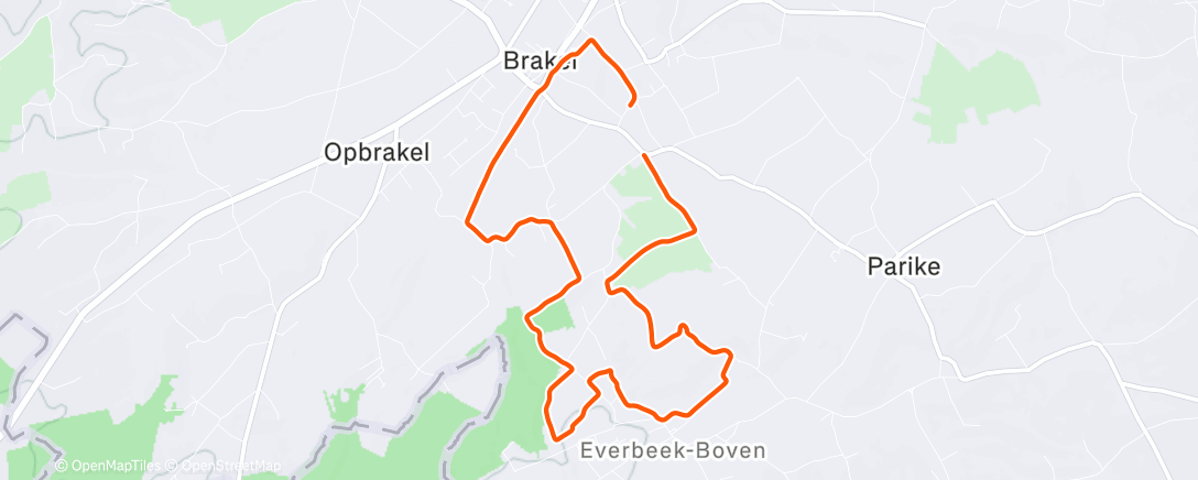 Map of the activity, Ziekte er uit lopen