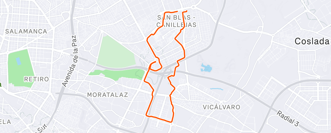 Map of the activity, +13K MicroTrote bajando excesos