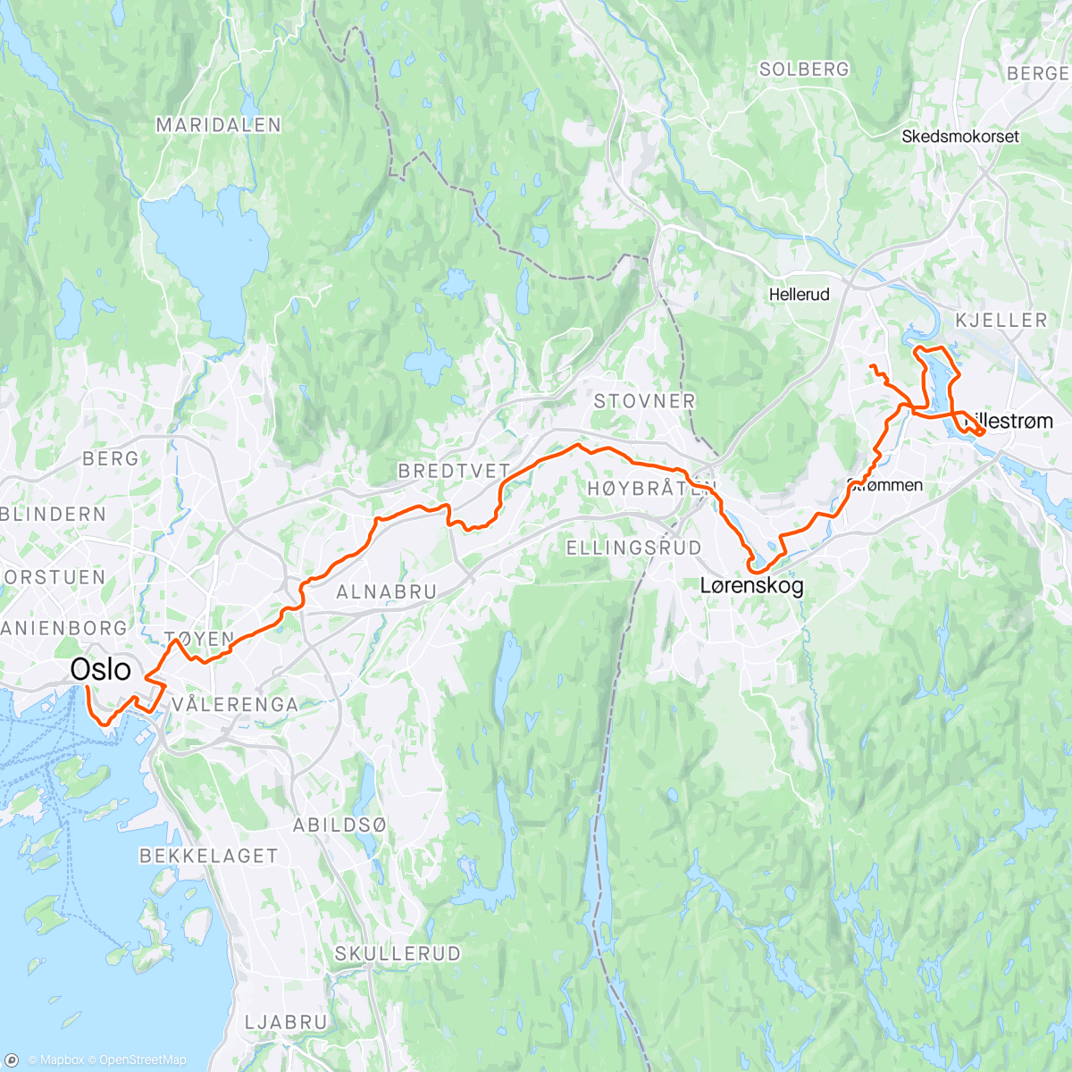 Map of the activity, 3x Rådhus 🏢🏢🏢 med Team Stockholm
