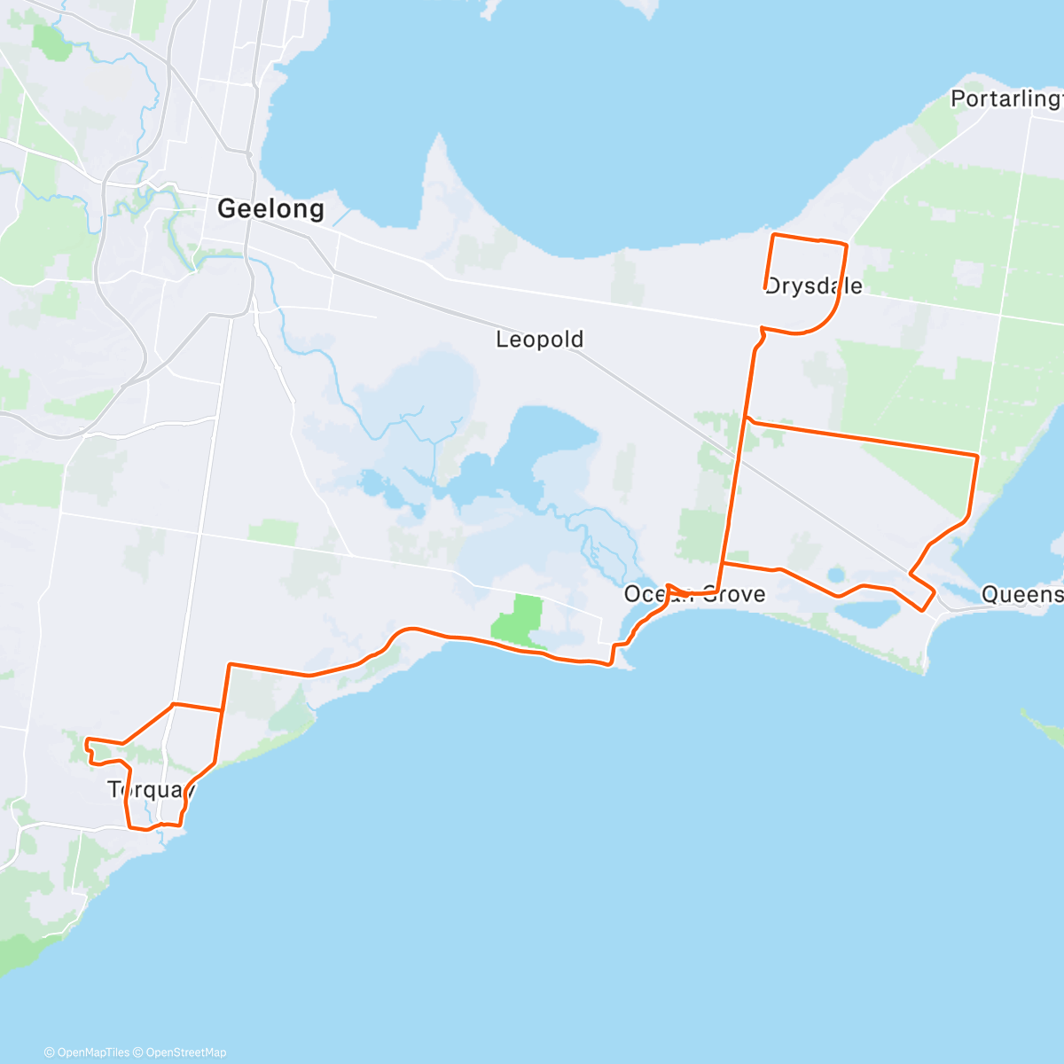 Map of the activity, Hendrys bunchie