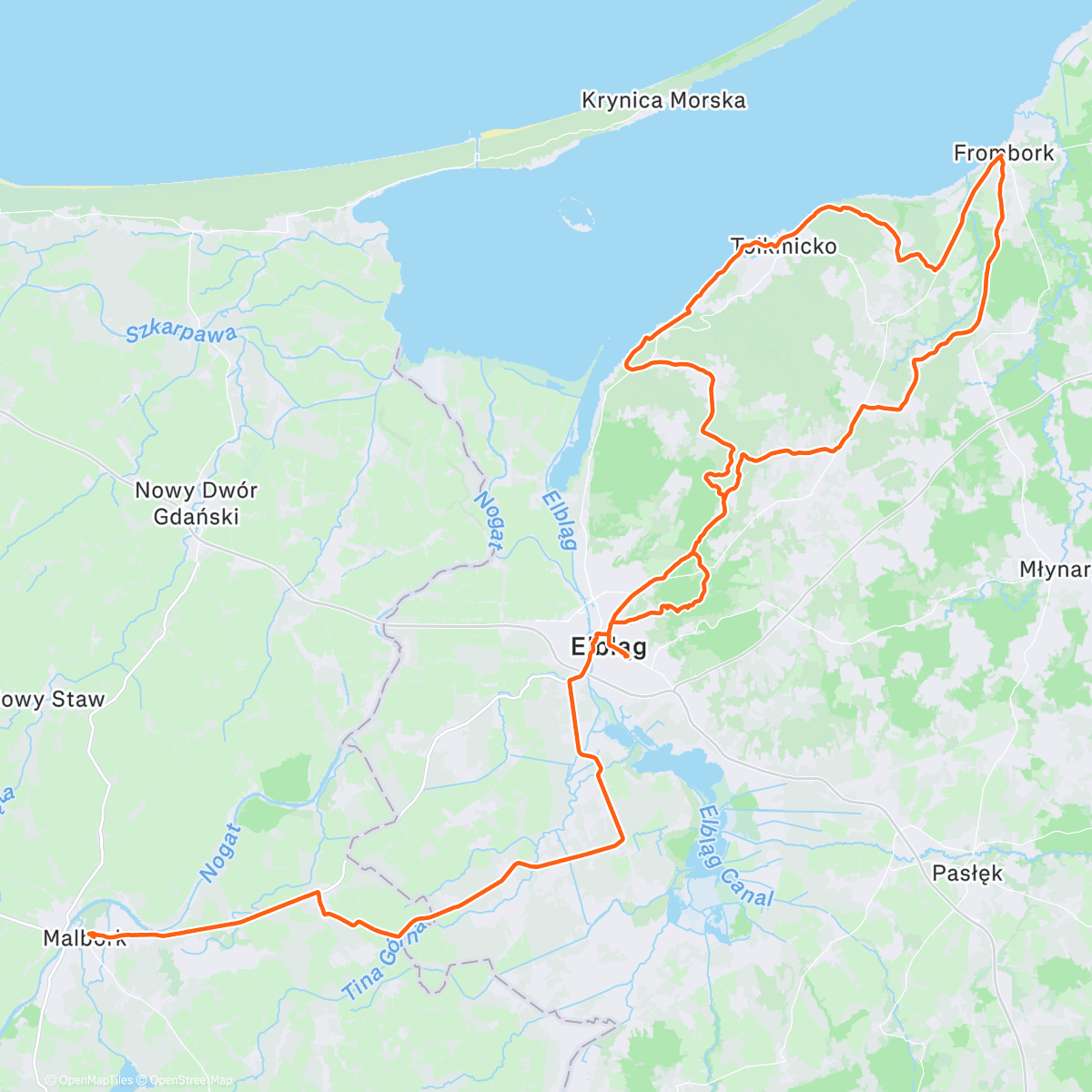Map of the activity, NIR#13 czyli dokarmianie aligatorów kolegami😅😎😈 tudzież elbląski przegląd materiałów chodnikowych 😂