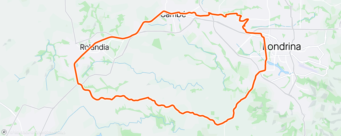 Map of the activity, Pedal Marmota