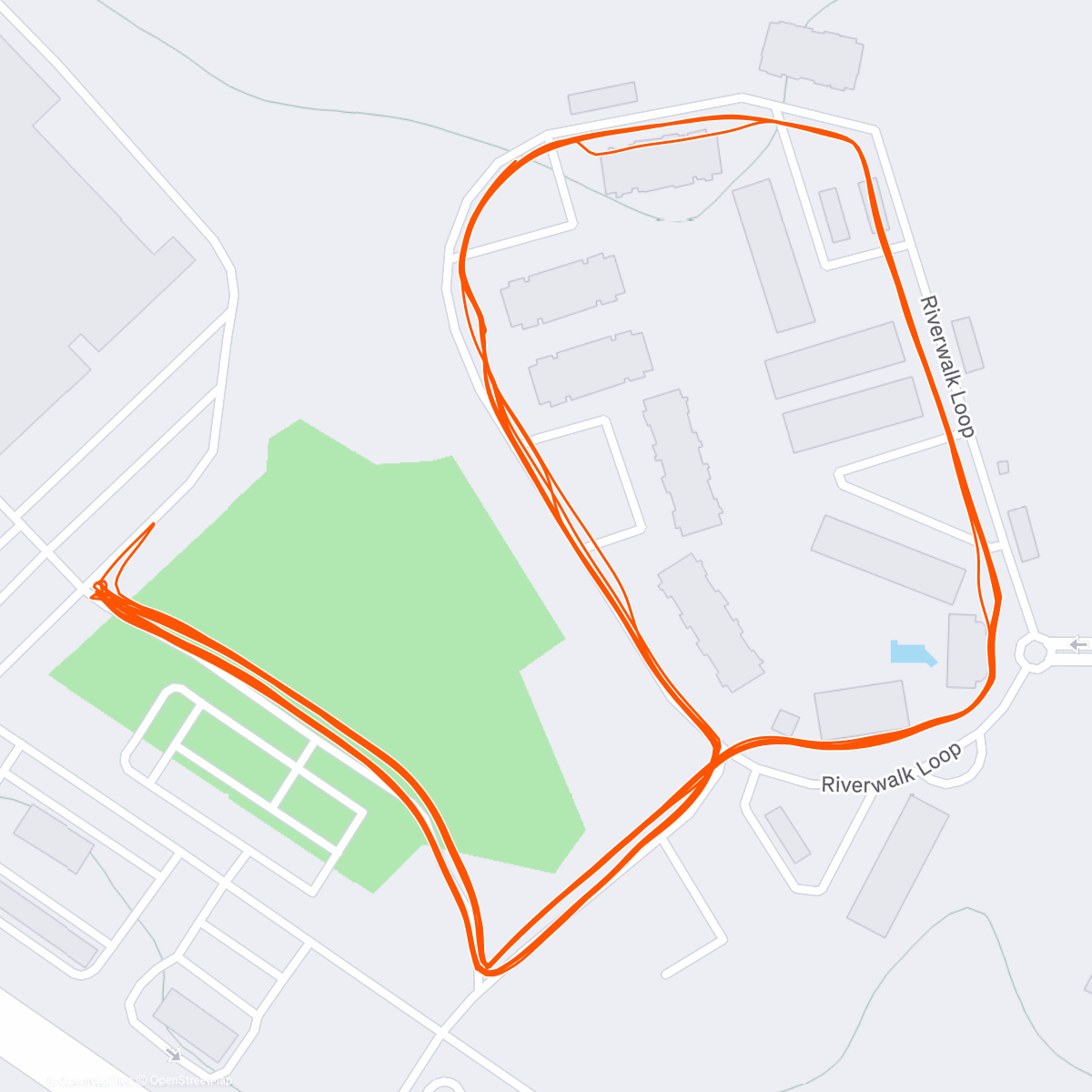 Map of the activity, Battle Miles