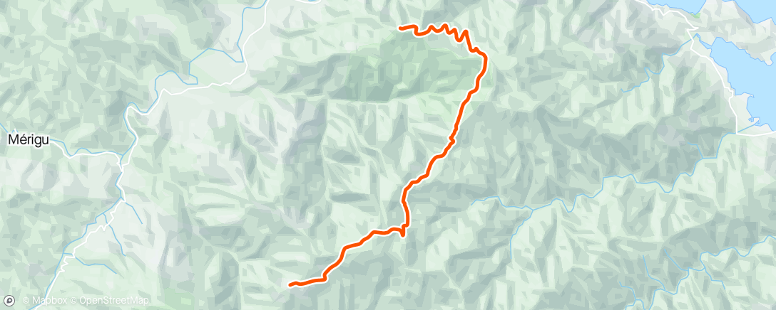Map of the activity, Zwift - France